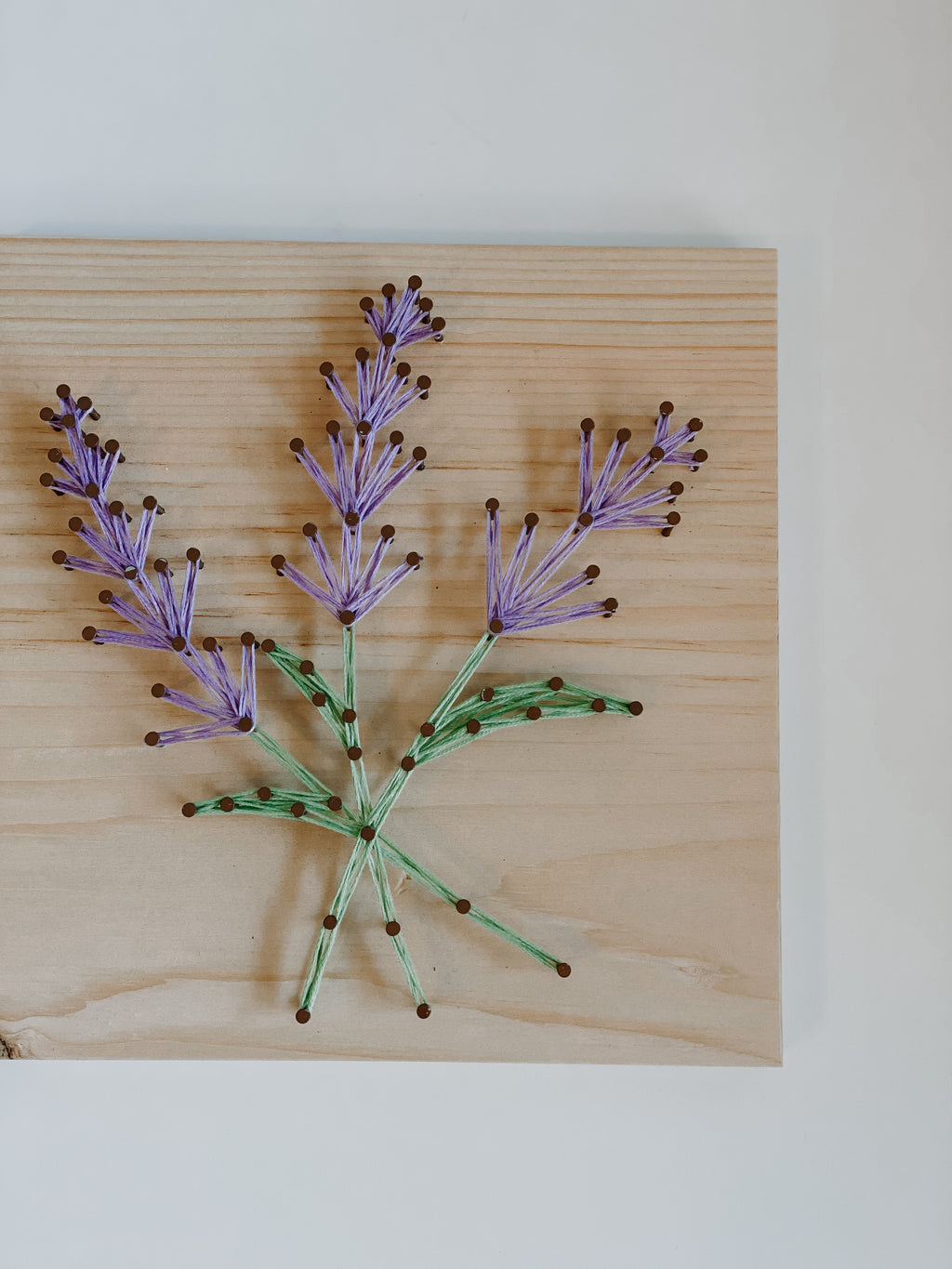 Lavender String Art Kit (Large) image 2