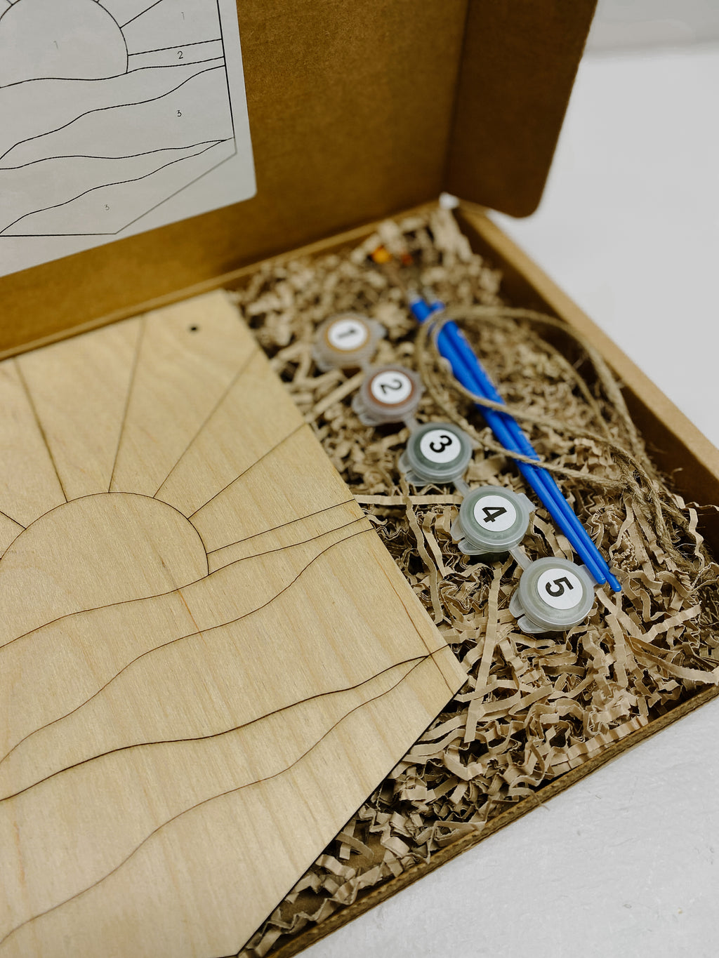 Vintage Sunset Stain by Numbers image 2