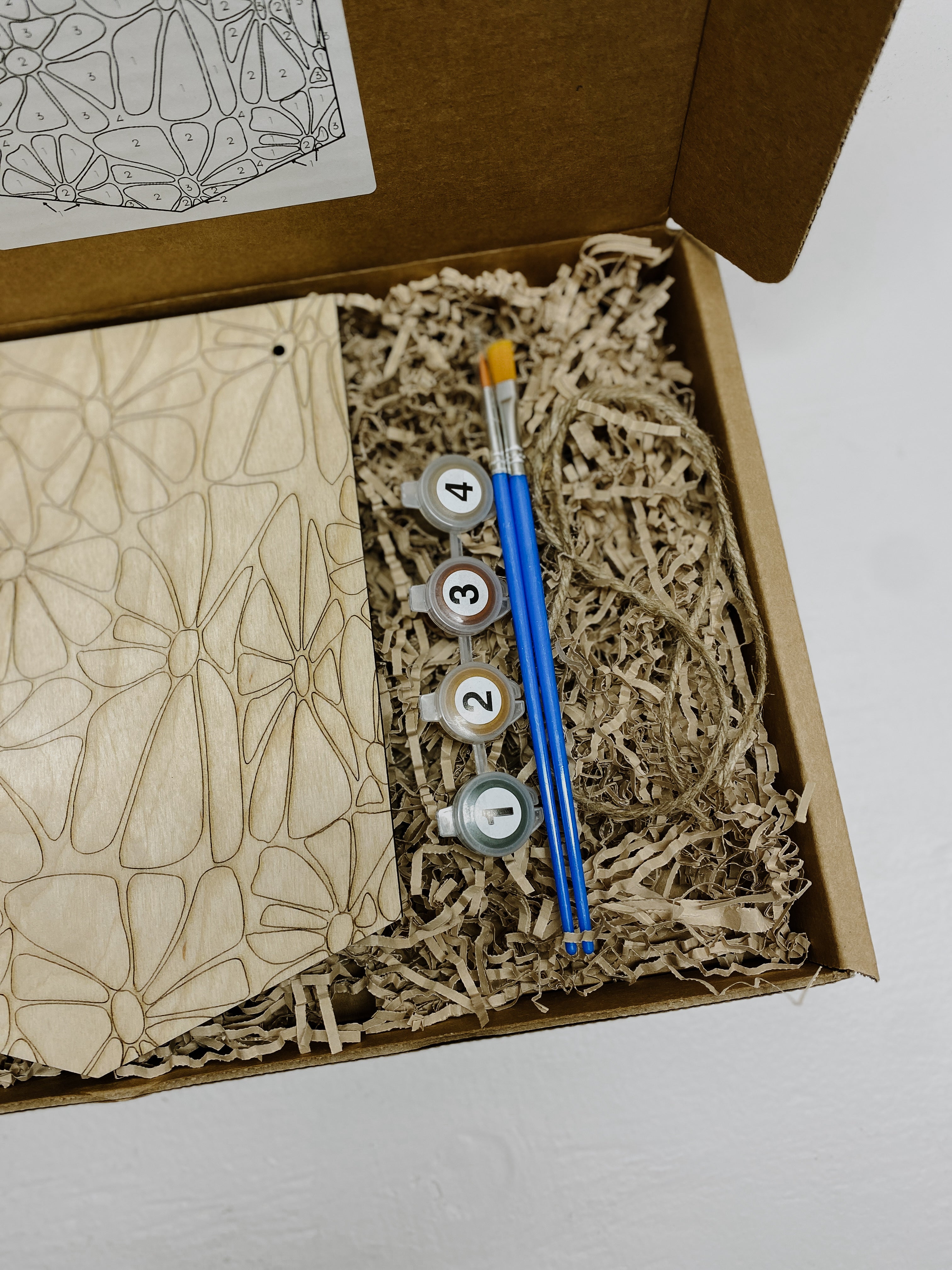 Retro Florals Stain by Numbers image 1