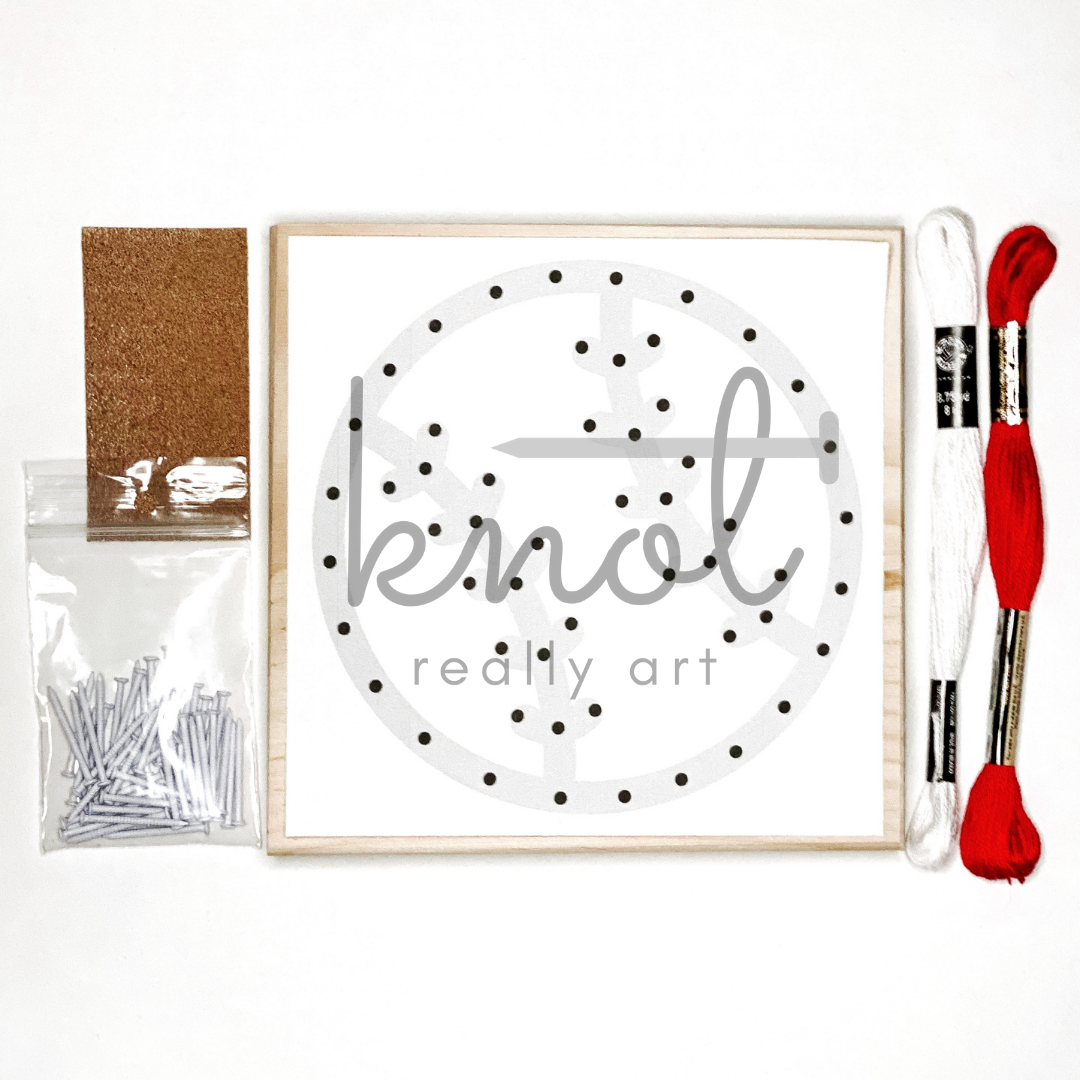 Baseball String Art Kit (Small) image 2
