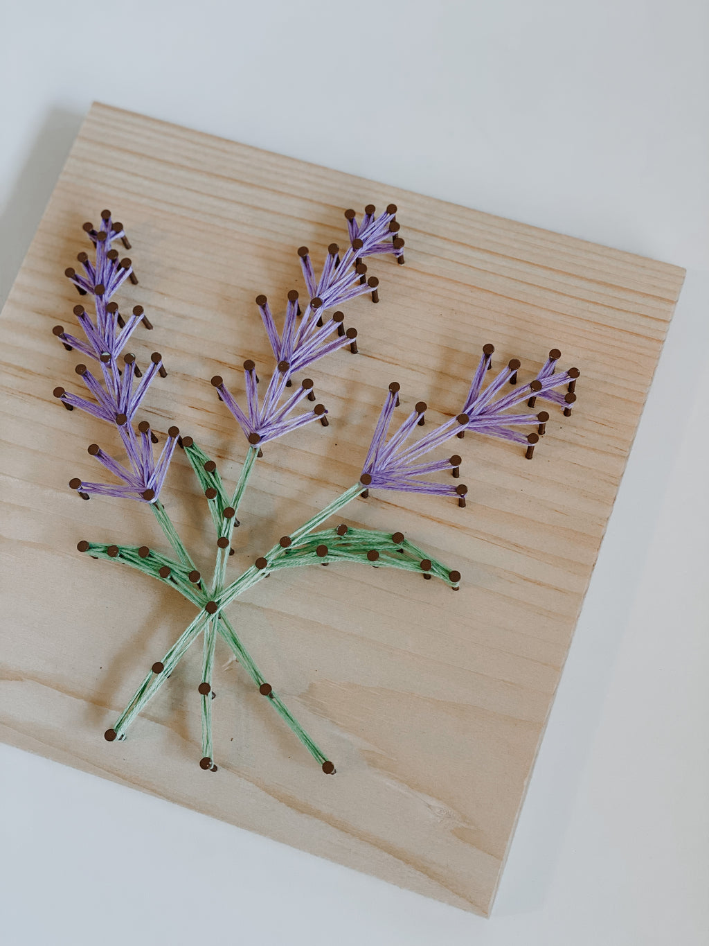 Lavender String Art Kit (Large) image 1