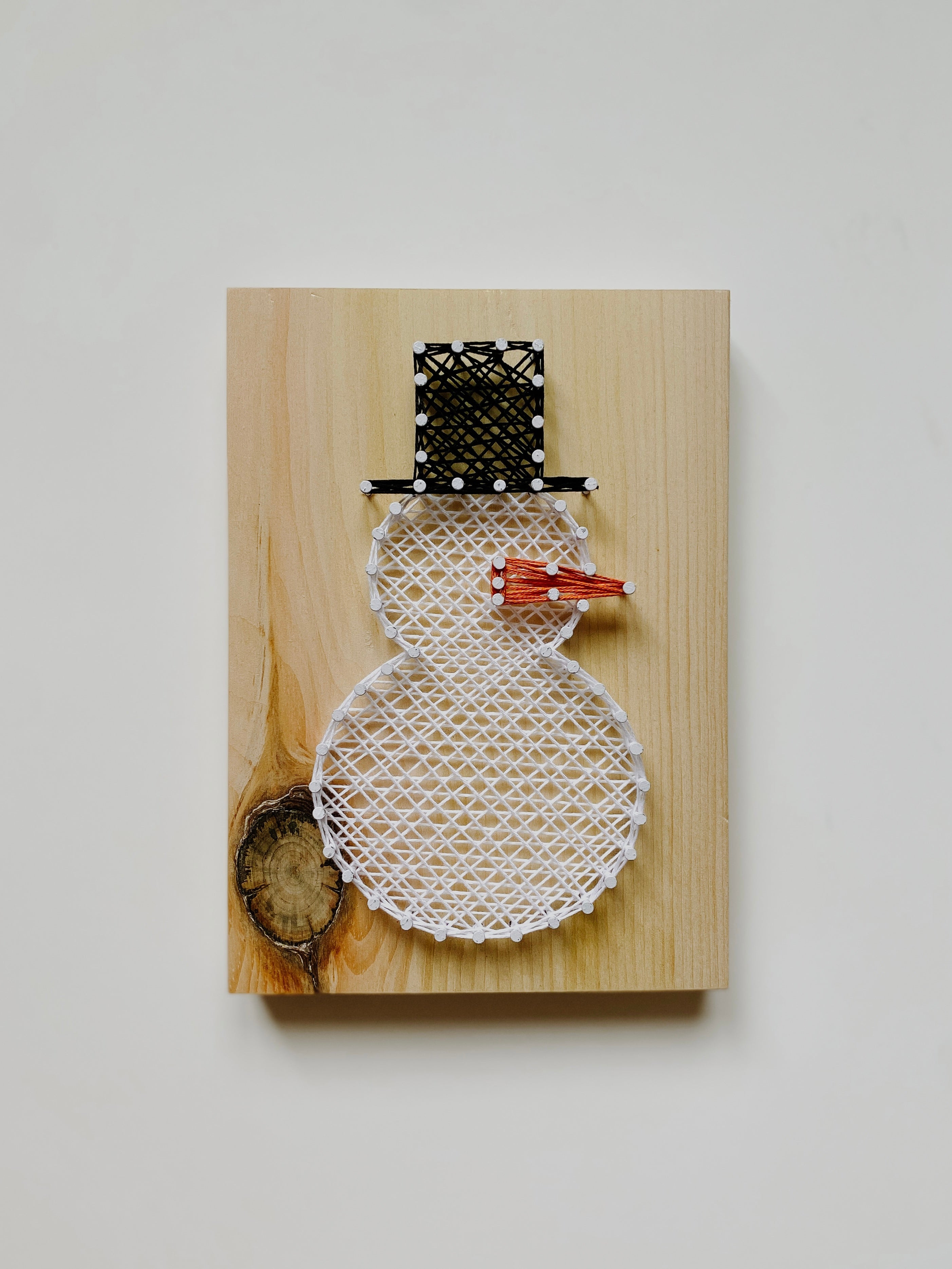 Snowman String Art Kit (Medium) image 0
