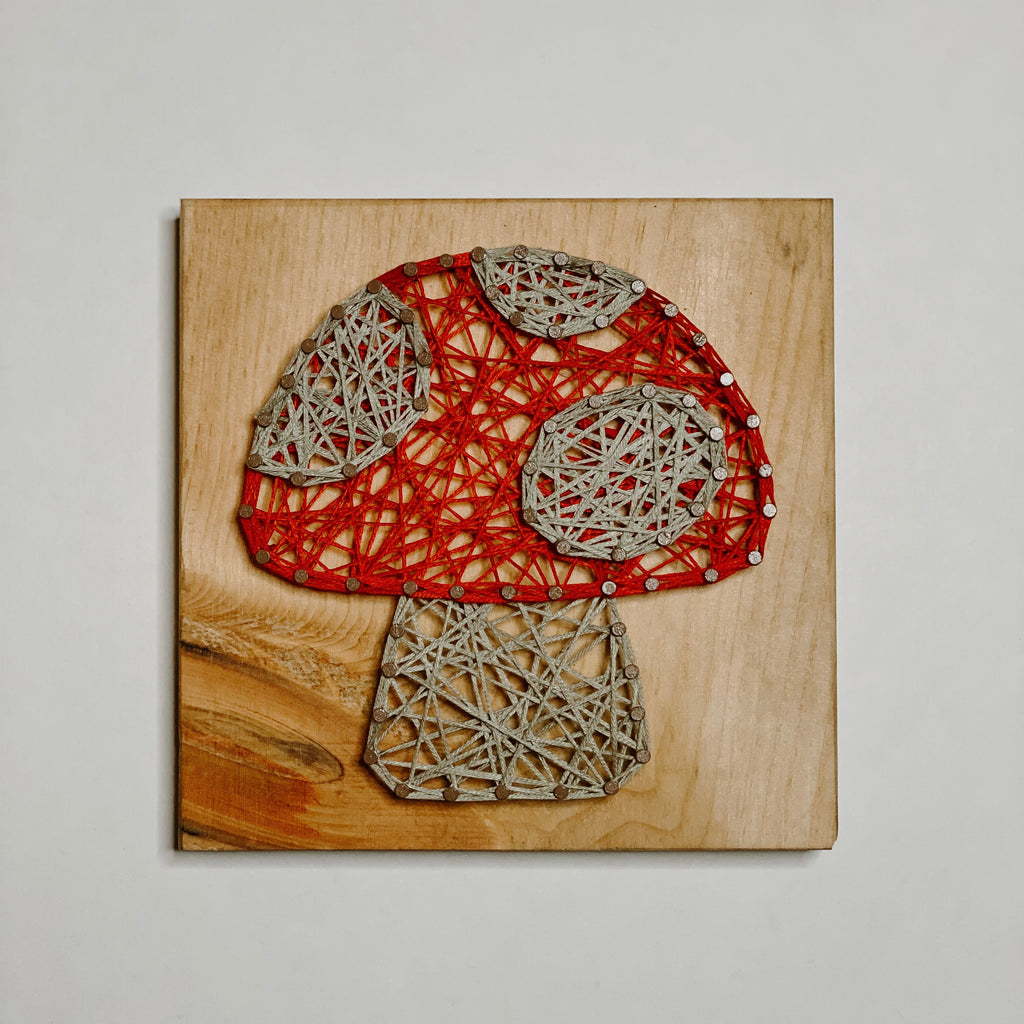 Mushroom String Art Kit (Small) image 0