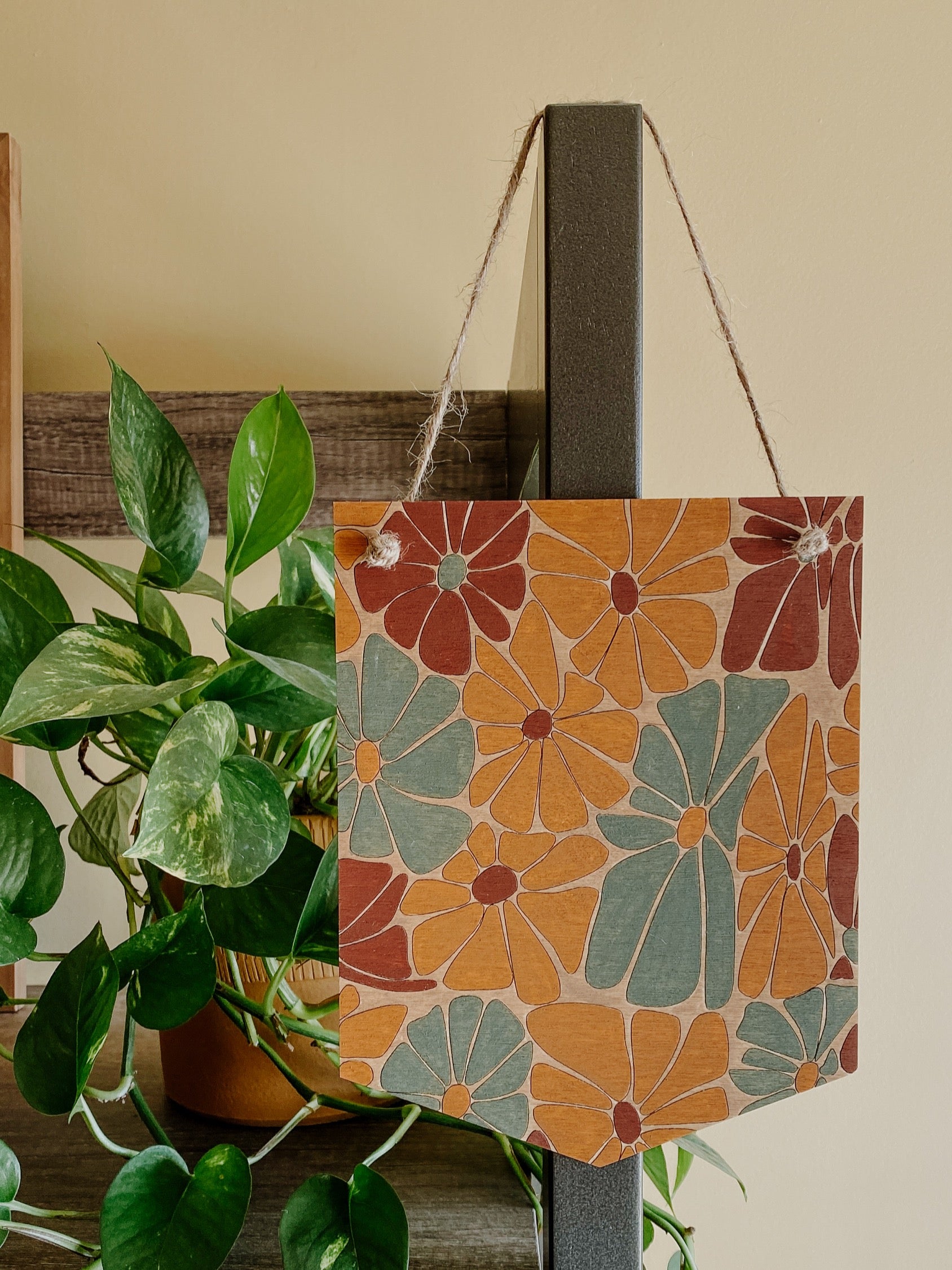 Retro Florals Stain by Numbers image 0