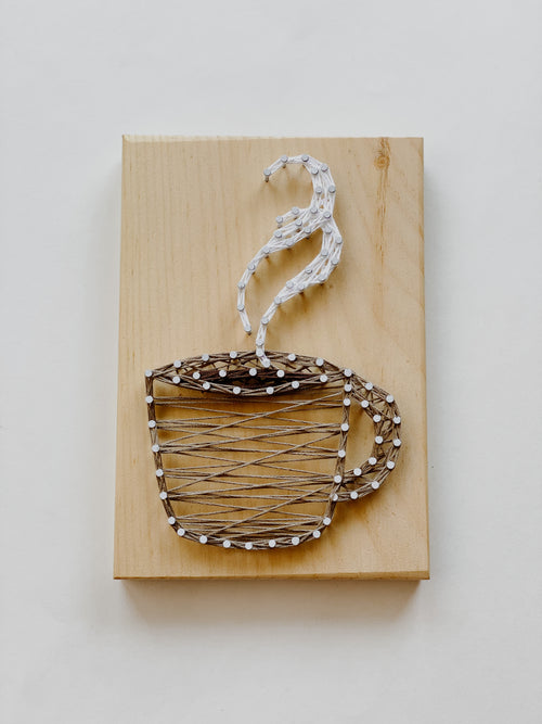 Coffee/Tea String Art Kit (Medium) image 0