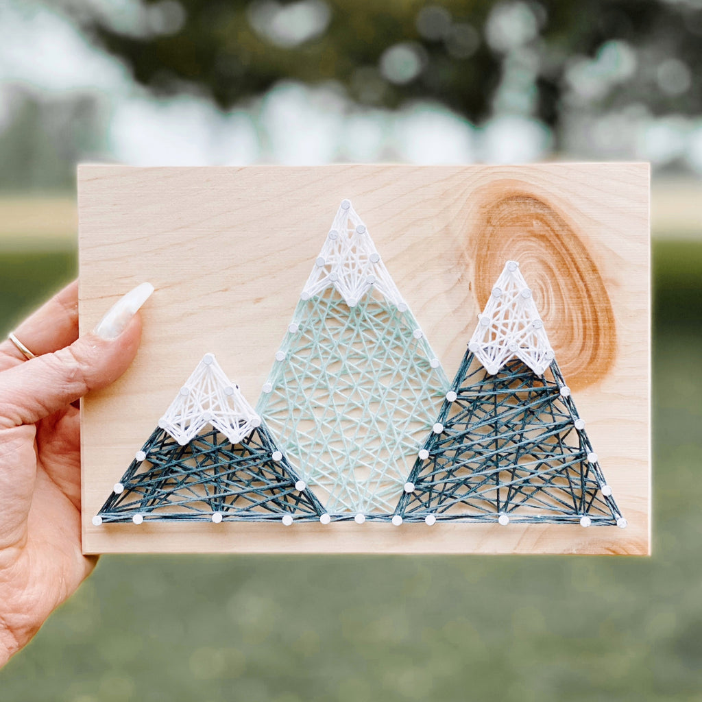 Mountains String Art Kit (Medium) image 1