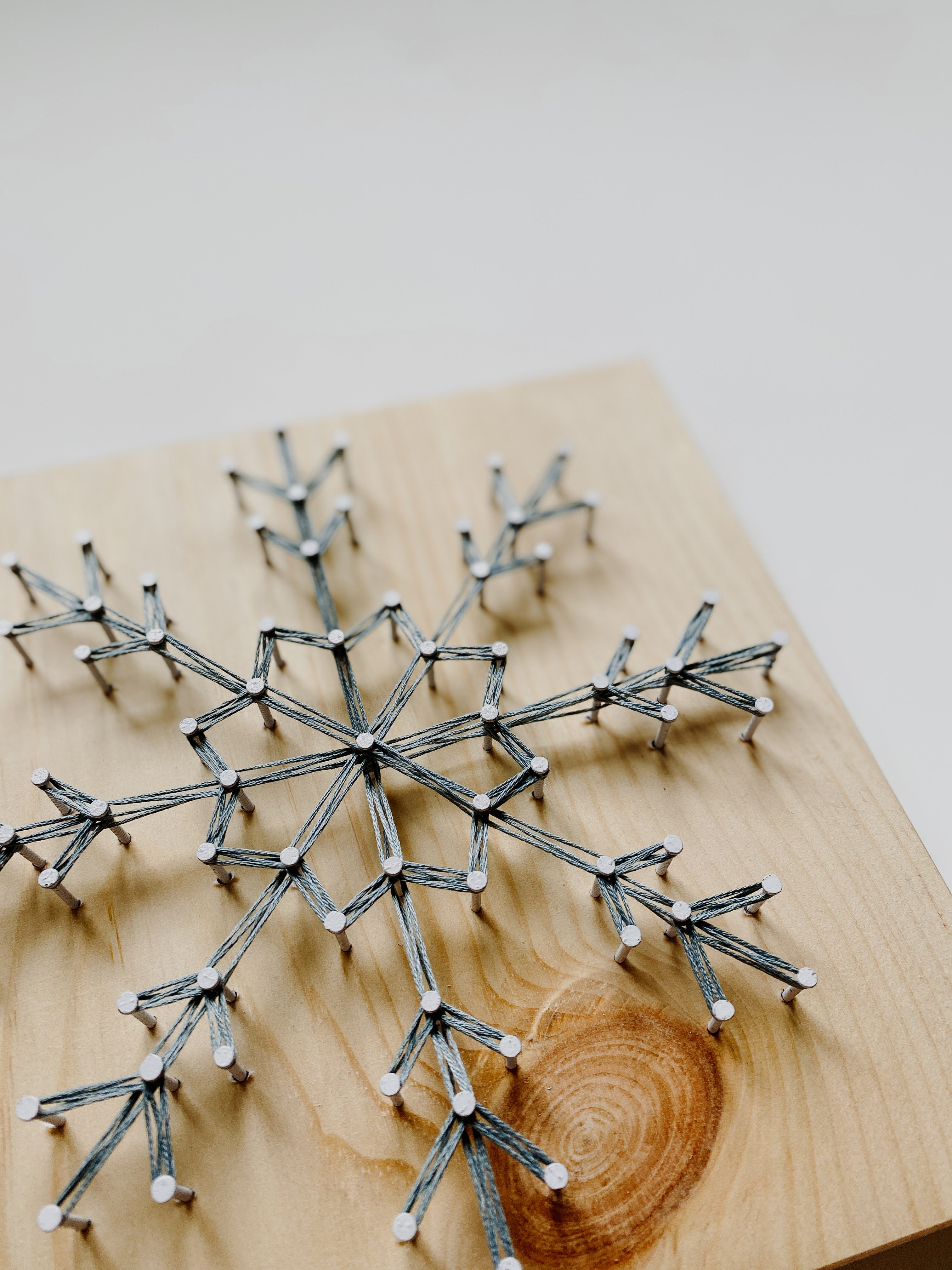 Snowflake String Art Kit (Large) image 1