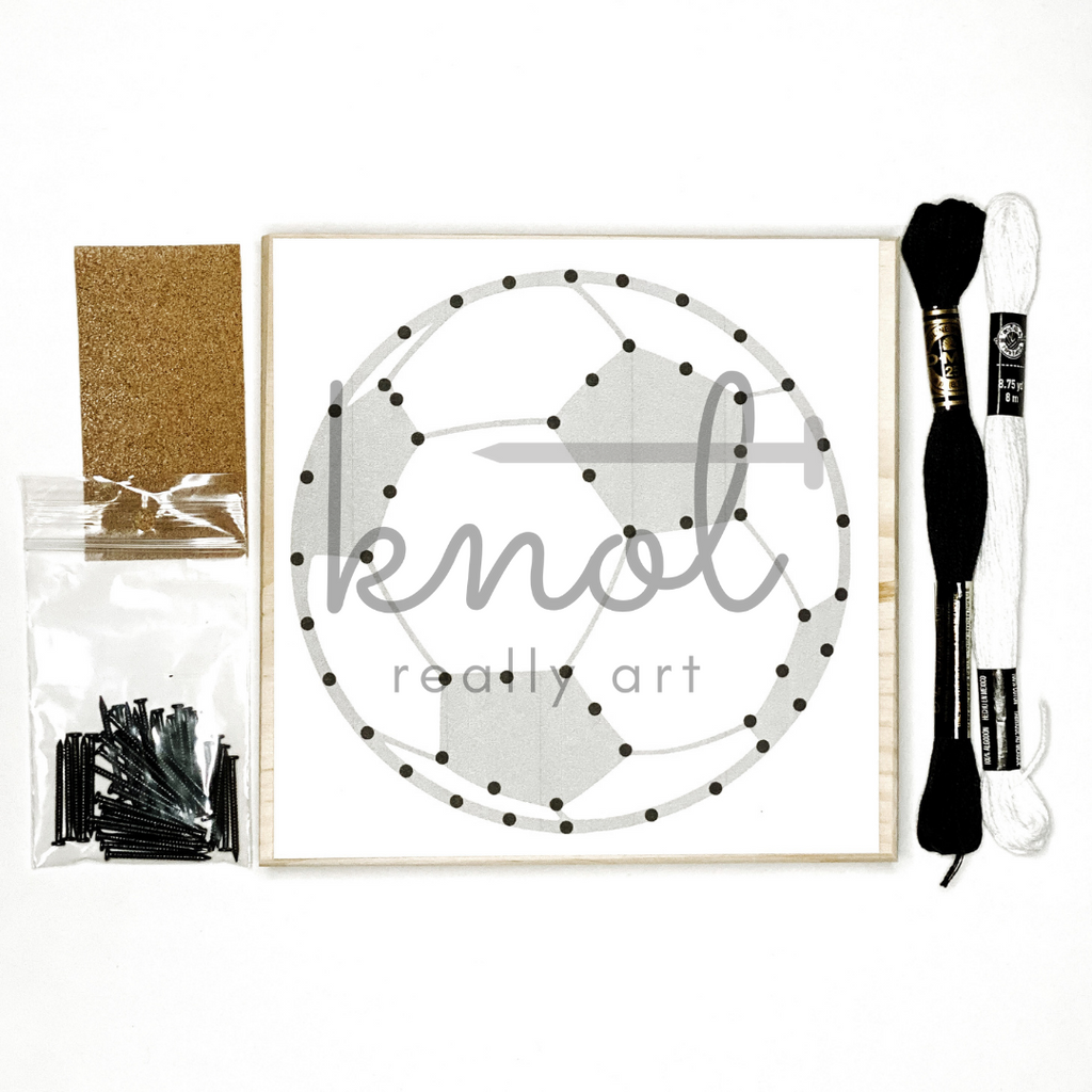 Soccer String Art Kit (Small) image 3