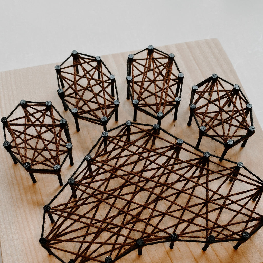 Paw Print String Art Kit (Small) image 1
