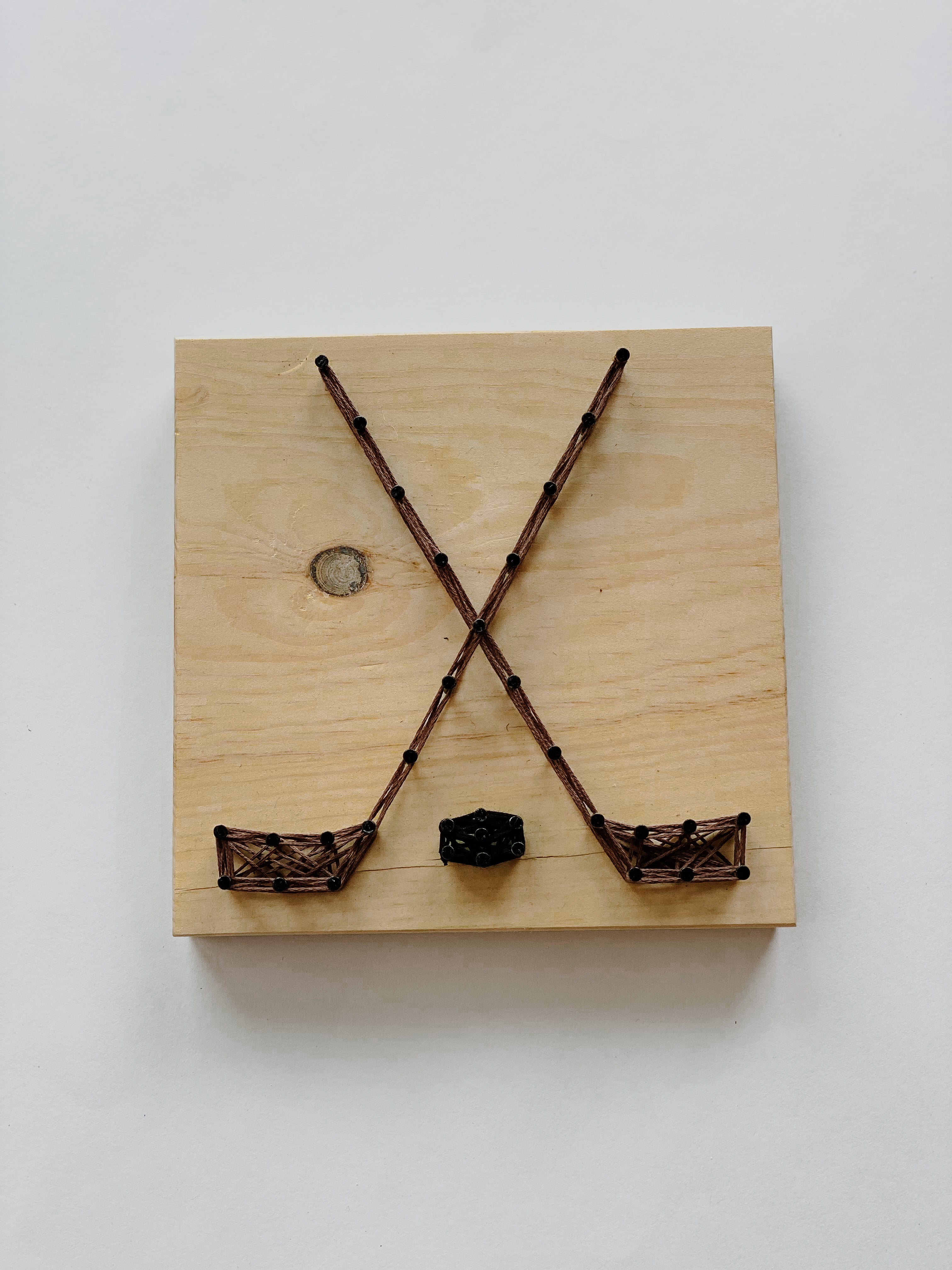 Hockey String Art Kit (Small) image 0