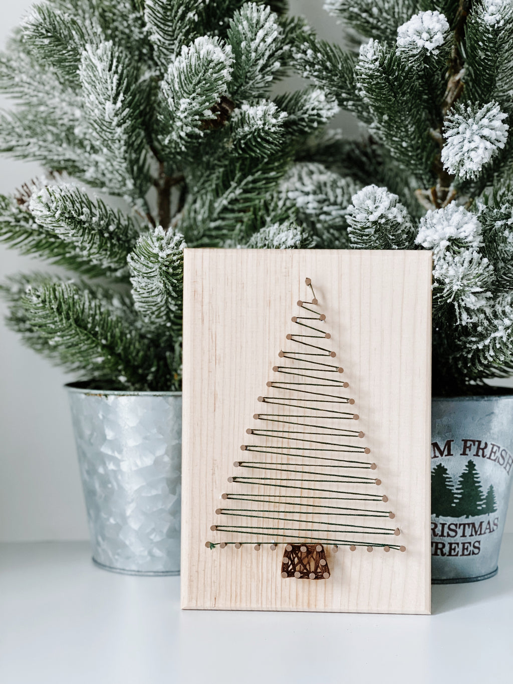 Triangle Tree String Art Kit (Medium) image 5