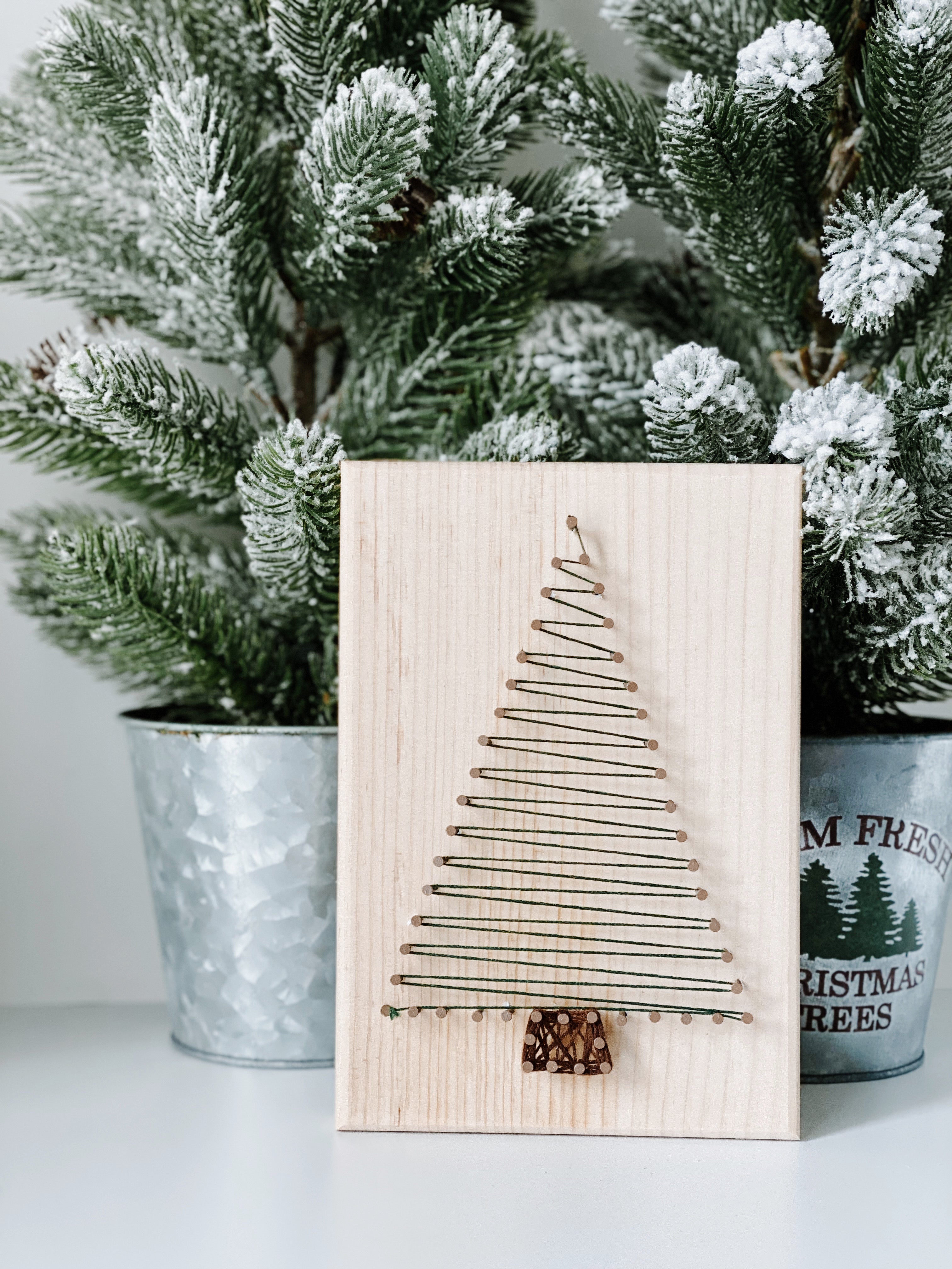 Triangle Tree String Art Kit (Medium) image 5