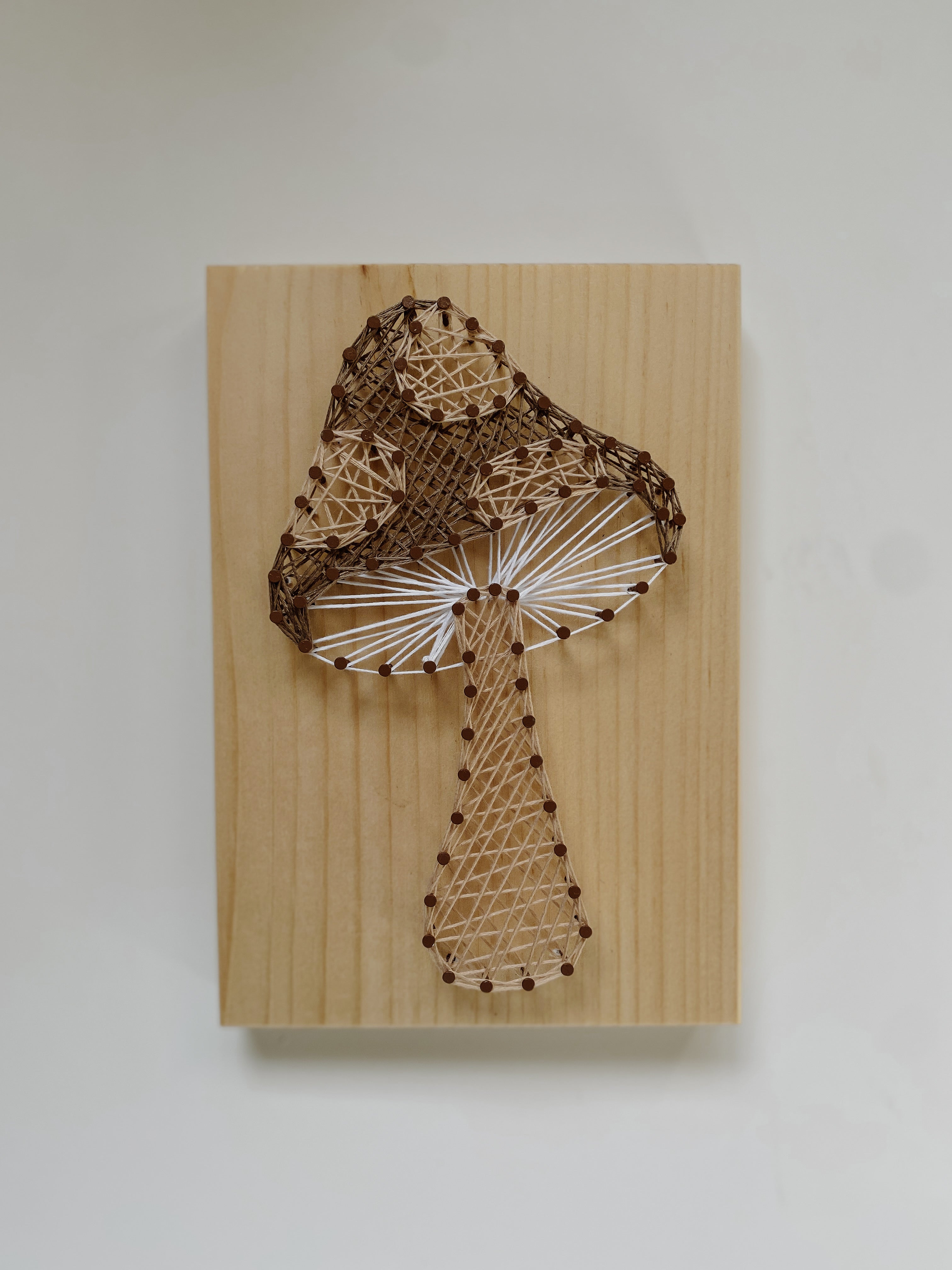 Mushroom String Art Kit (Medium) image 0